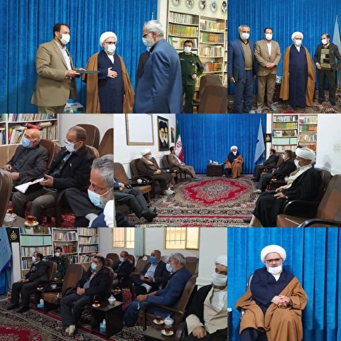 مسئول ستاد بازسازی عتبات عالیات اشتهارد معارفه شد .