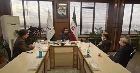 نشست رئیس و اعضای ستاد بازسازی عتبات عالیات استان البرز با شهردار کرج