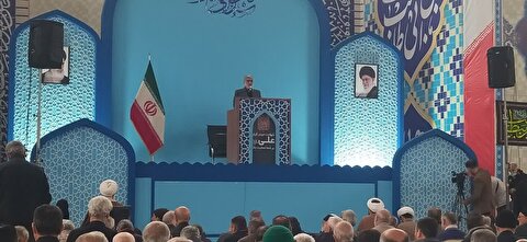 سخنرانی رئیس ستاد بازسازی عتبات عالیات البرز در نماز جمعه کرج